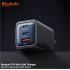 Mcdodo Gana Mini 67W GaN Charger – 3-Port Fast Wall Charger with Dual USB-C & USB-A, Compact Design, Compatible with Laptops, Tablets, Smartphones & More - Black